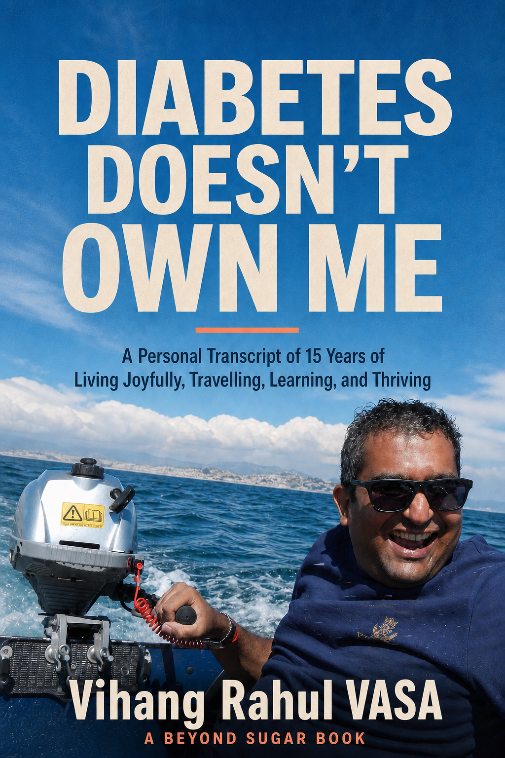 Cover of Diabetes Doesn't Own Me by Vihang Rahul VASA